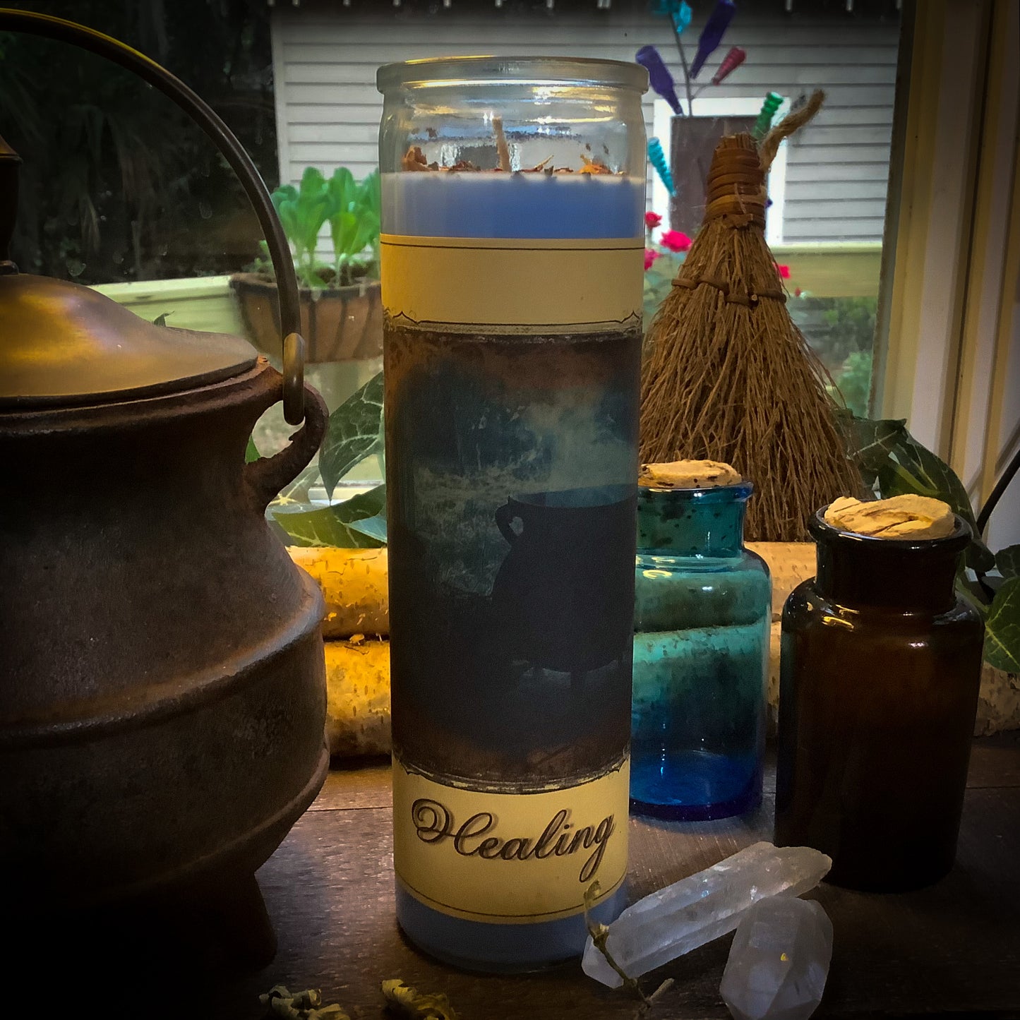 Healing ~ 7 Day Soy Purpose Scented Jar Candle, Vigil & Prayer Candle