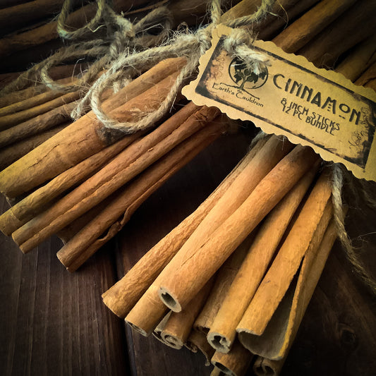 Cinnamon Stick Bundle ~ Twelve 8-inch-long sticks