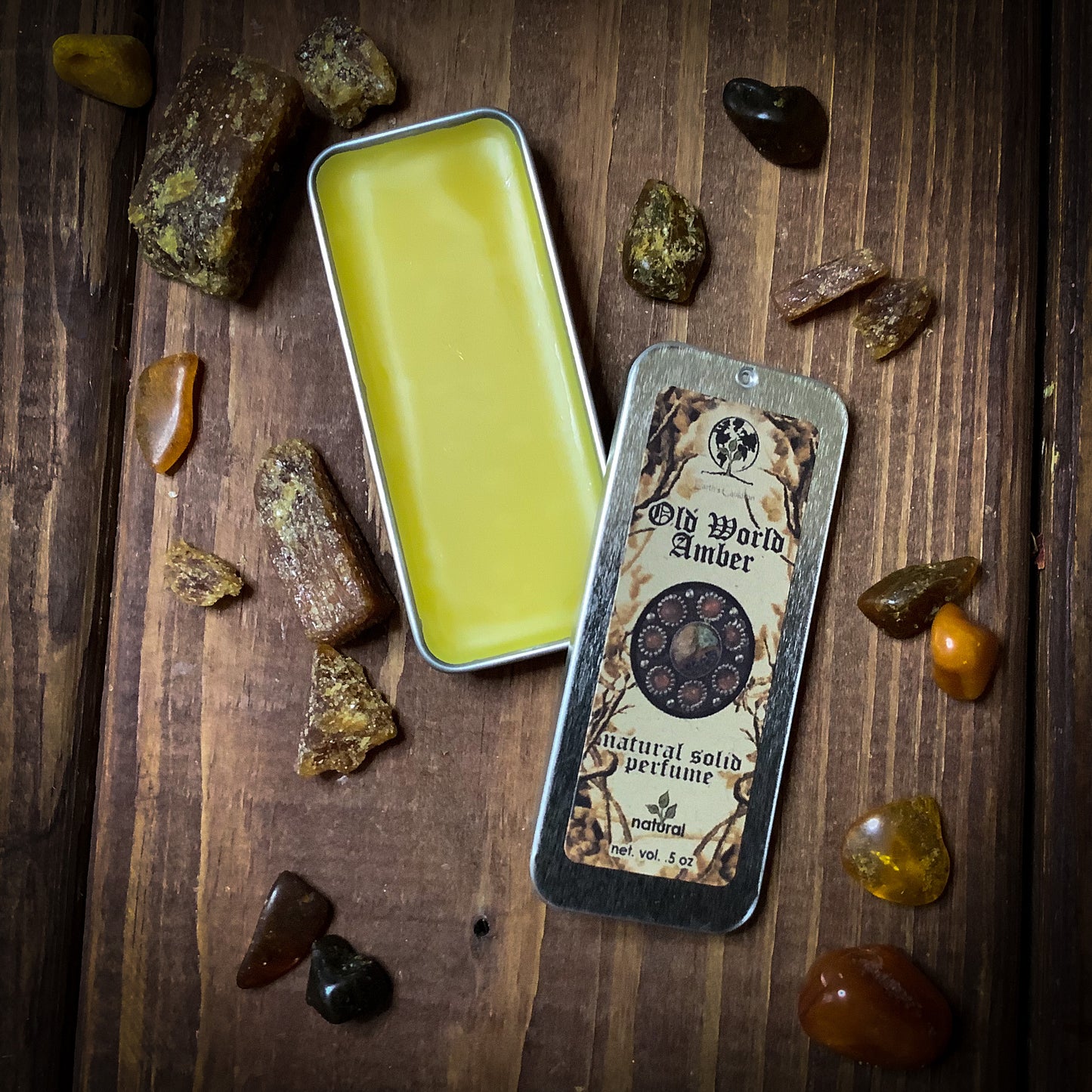 Old World Amber ~ Natural Solid Perfume