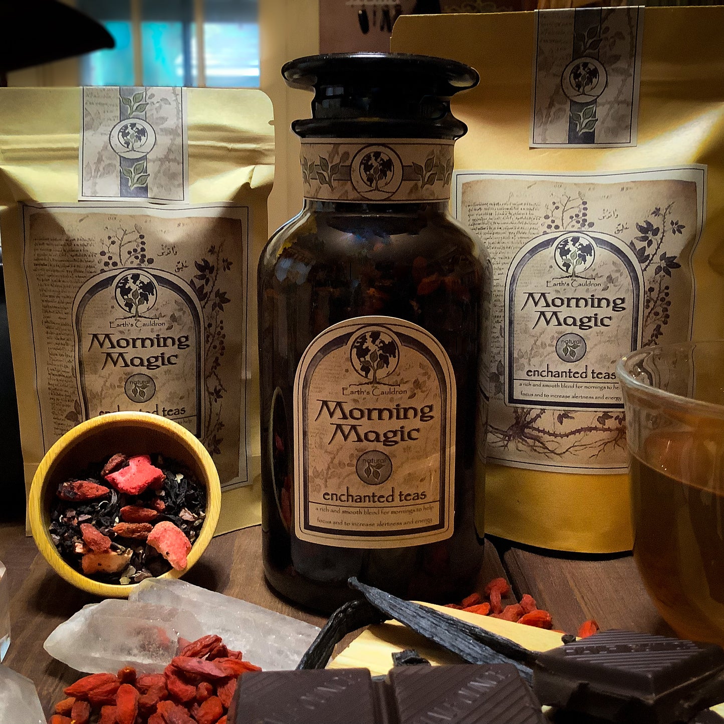 Morning Magic ~ Rise & Shine Herbal Tea