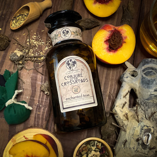 Conjure at the Crossroads ~ Herbal Tea, Peach Tea