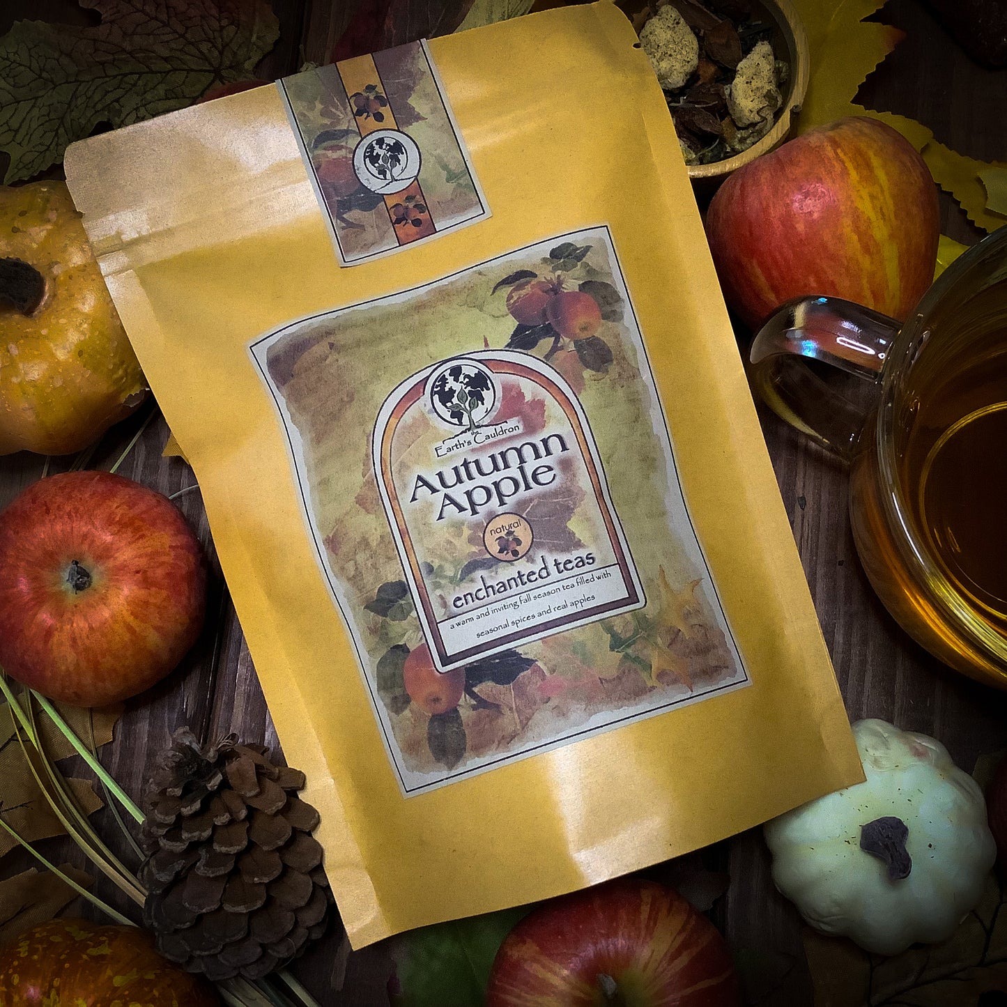 Autumn Apple ~ Apple Spice Fall Season Tea