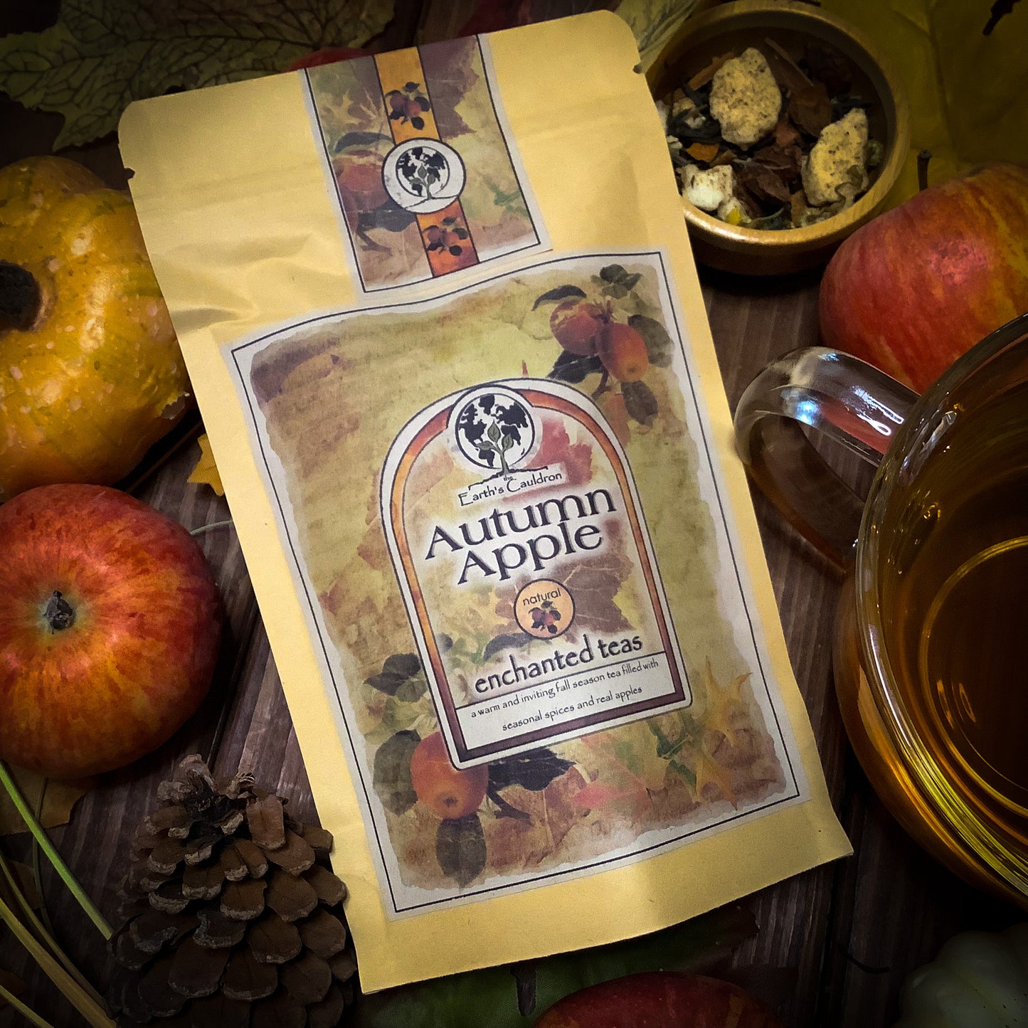 Autumn Apple ~ Apple Spice Fall Season Tea