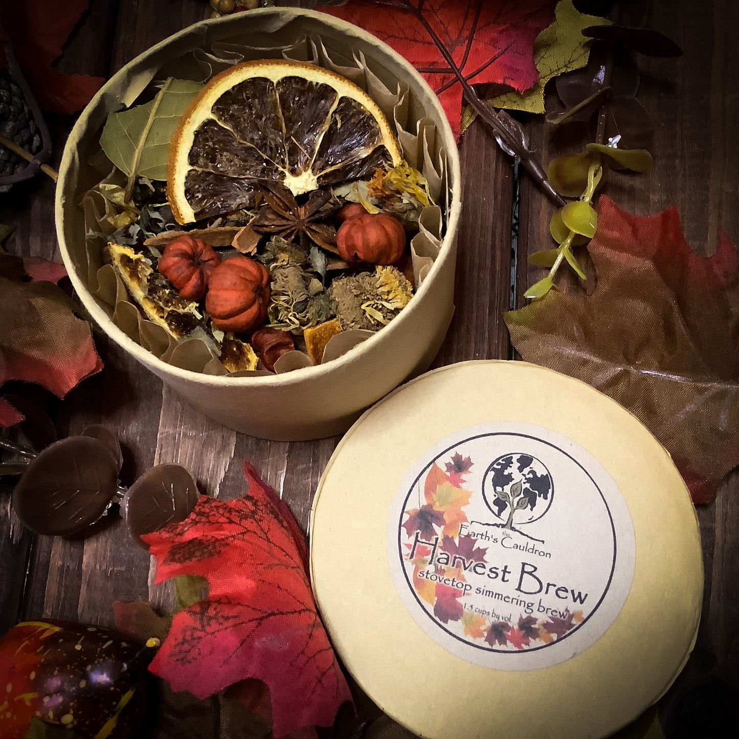 Harvest Brew ~ Stovetop Simmering Herbs ~ All natural Potpourri