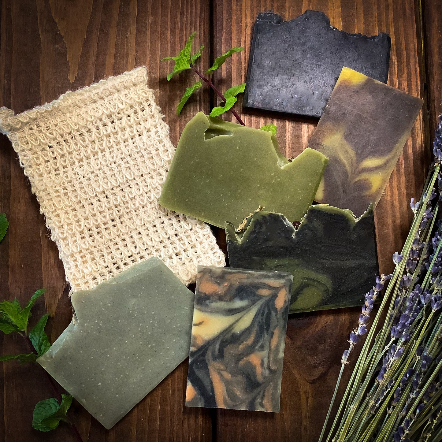 Wanderlust Soap Sampler & Travel Set ~ Try 6 of our Soaps!