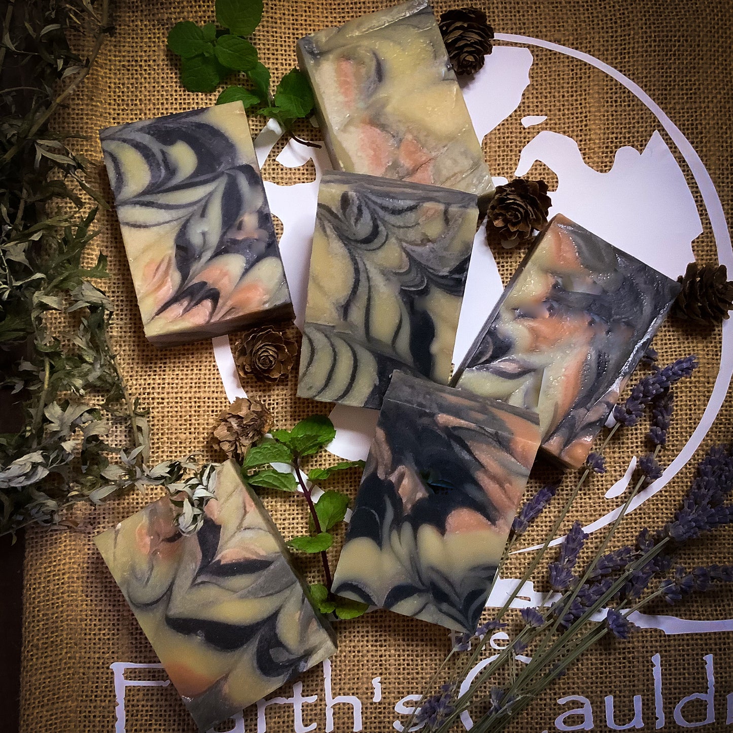 Good Earth Bar ~ Raw Earth & Herb Soap
