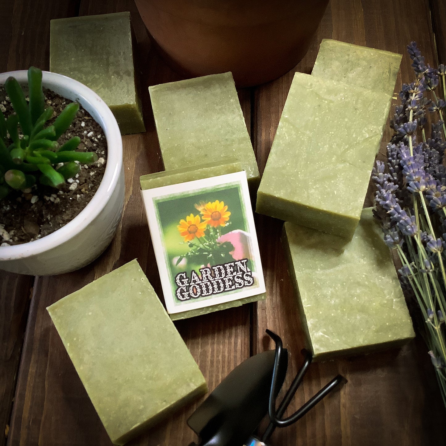 Garden Goddess ~ Gardner’s Spring Soap