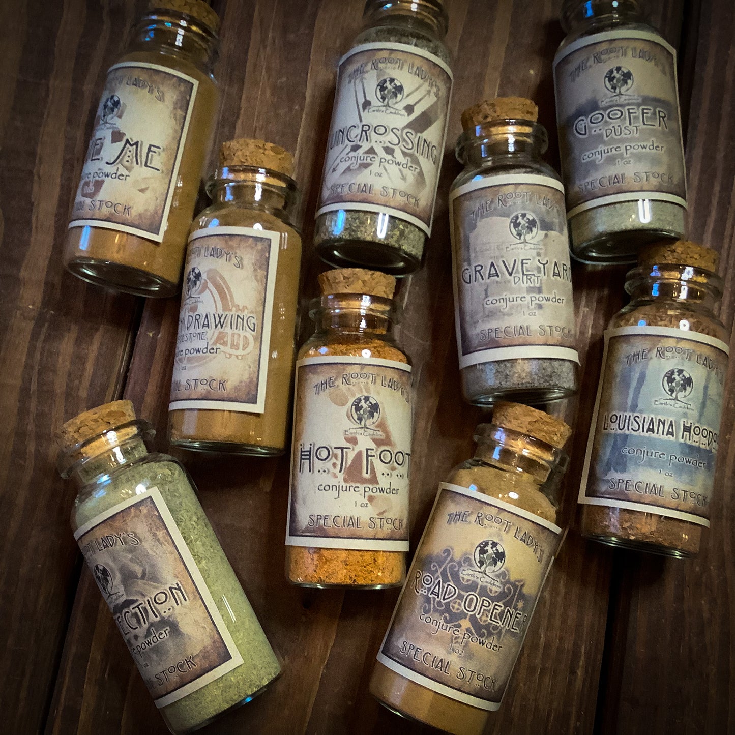 Hot Foot Conjure Powder - 100% pure & natural, no fillers, Sachet Dust