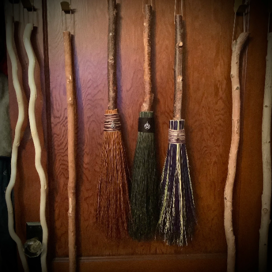 Cobweb Broom ~ #701 Handmade Broom