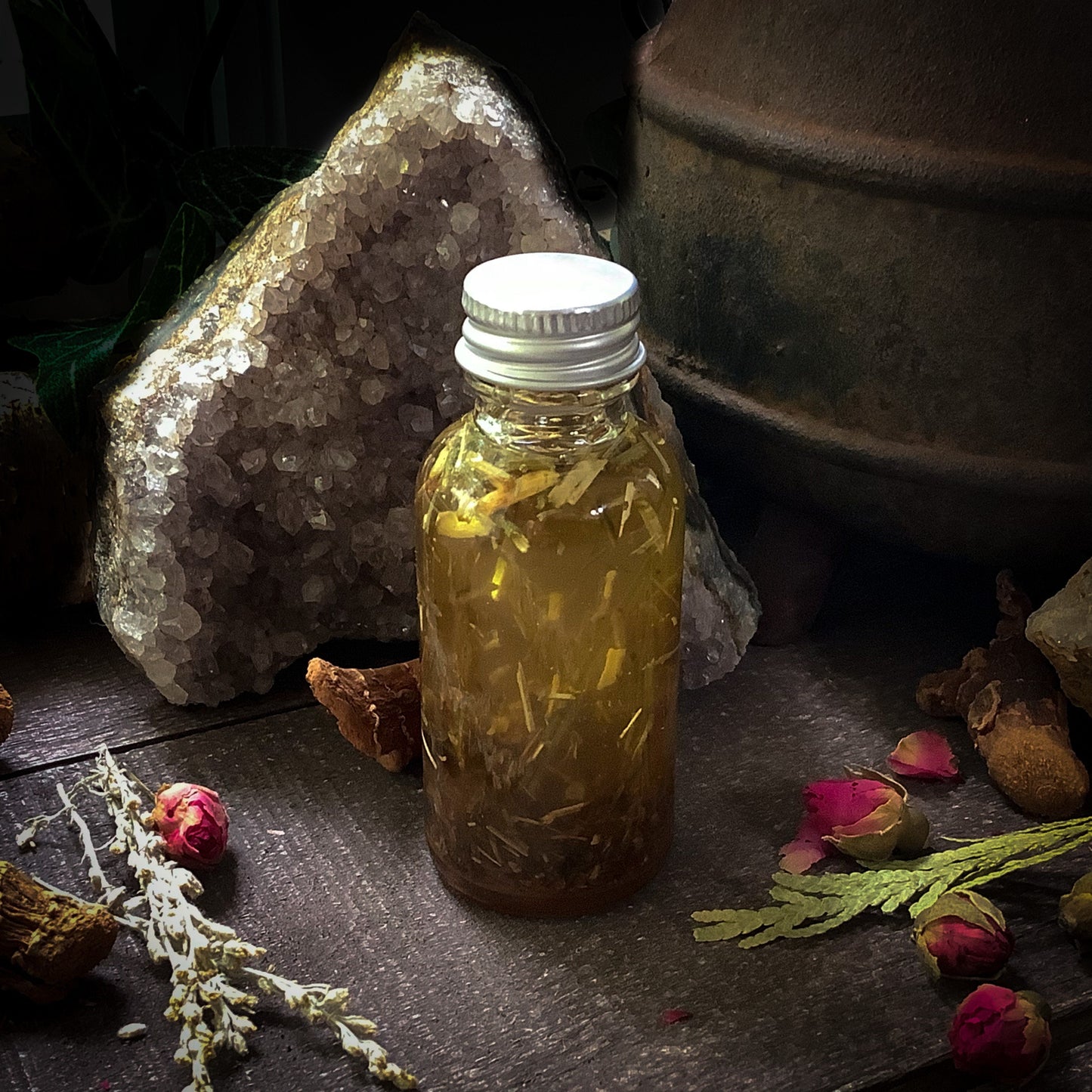 Louisiana Hoodoo~ Rootworker’s ~ Deluxe Cauldron Potion Oil