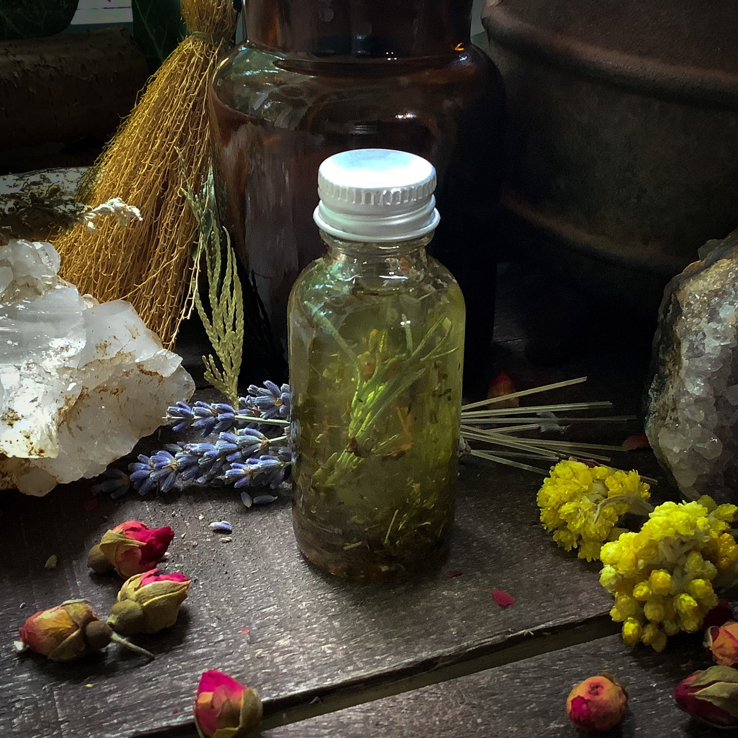 Happiness ~ Peace + Joy ~ Spell and Anointing Oil