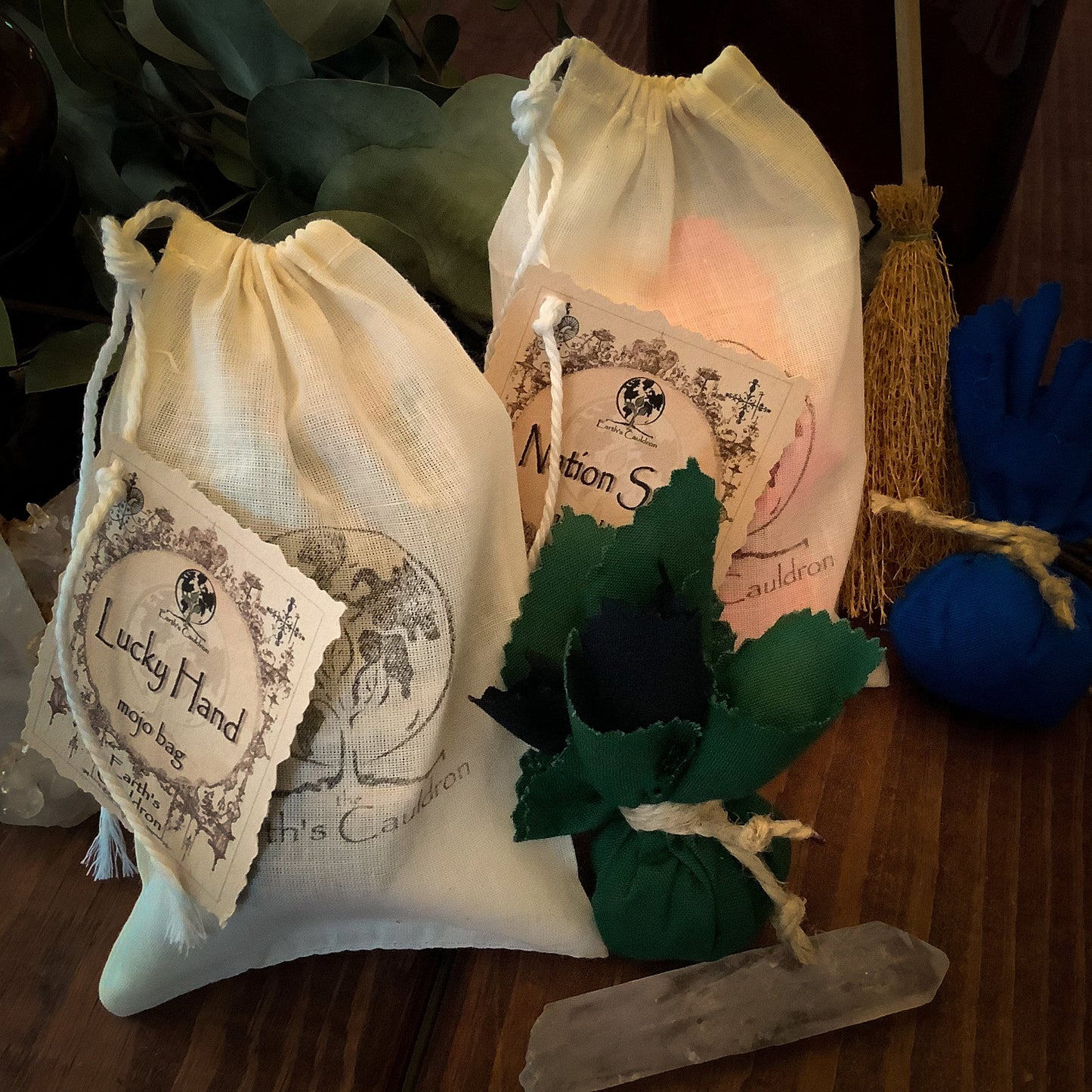 Money Drawing Mojo Bag ~ Gris-Gris, Mojo Hand