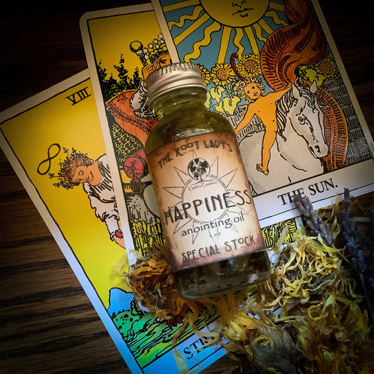 Happiness ~ Peace + Joy ~ Spell and Anointing Oil