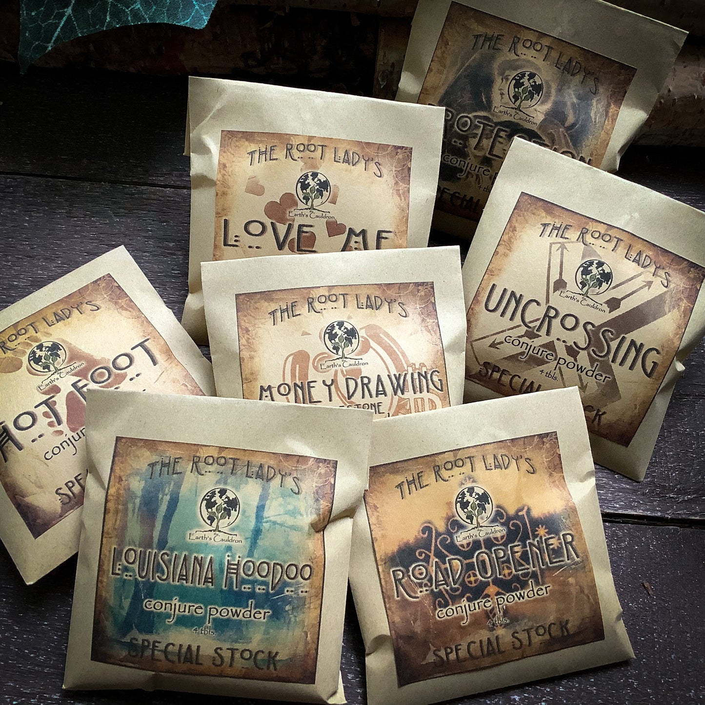 Protection Sachet Powder - 100% pure & natural, no fillers, Conjure Dust