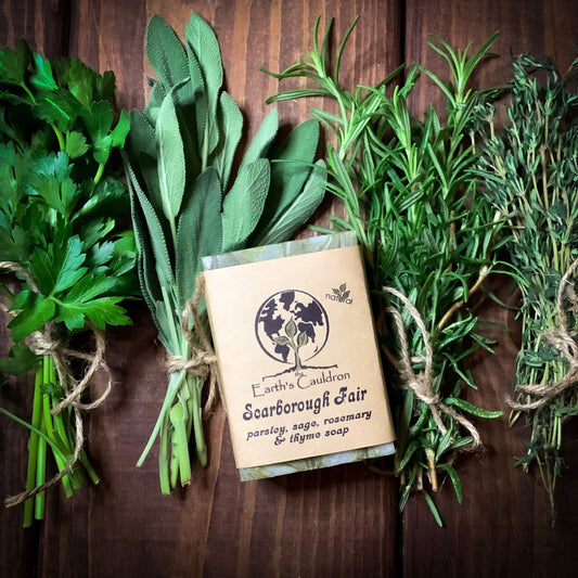 Scarborough Fair ~ Parsley, Sage, Rosemary & Thyme Soap