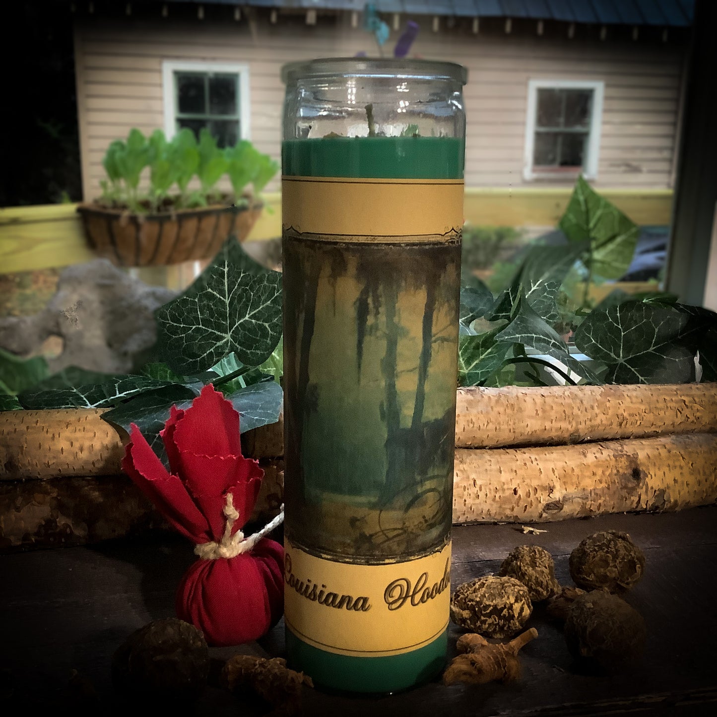 Louisiana Hoodoo ~ 7 Day Soy Purpose Scented Jar Candle, Vigil & Prayer Candle
