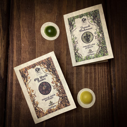 Old World Amber ~ Natural Solid Perfume Sample Size