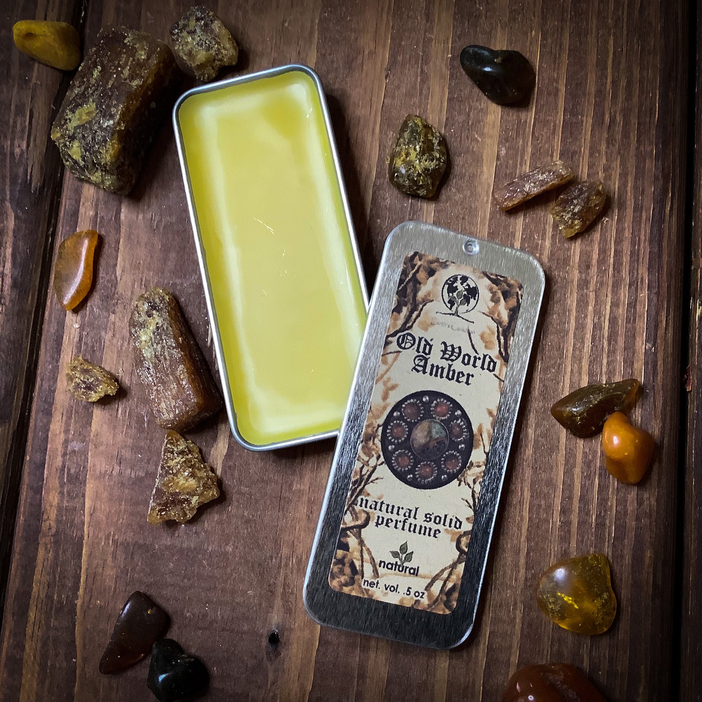 Old World Amber ~ Natural Solid Perfume