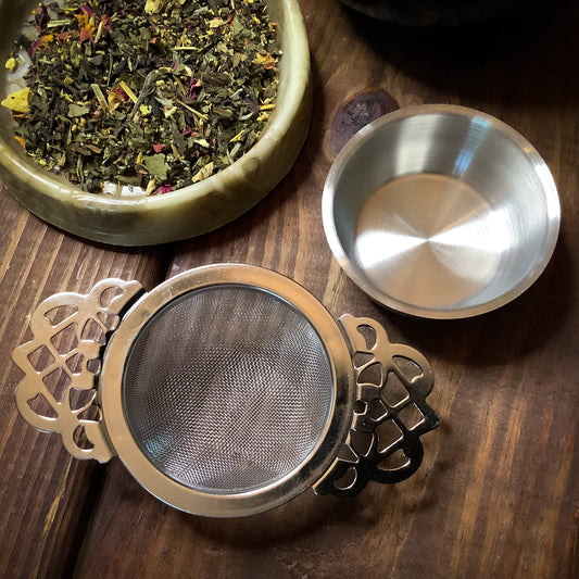 Cauldron Tea Steeper with Drip Bowl