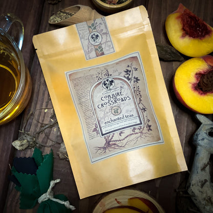 Conjure at the Crossroads ~ Herbal Tea, Peach Tea