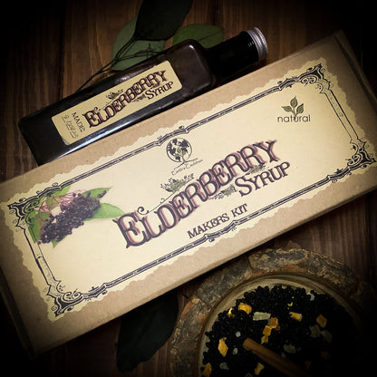 Elderberry Syrup Kit ~ Organic, homemade Kitchen Witchery