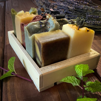 Soap Sampler Gift Crate ~ Deluxe Bundle ~ Try 10 of our Soaps!