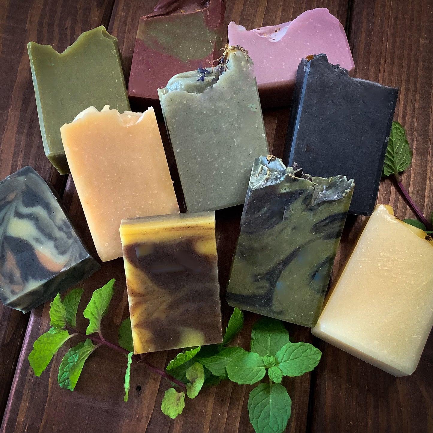 Soap Sampler Gift Crate ~ Deluxe Bundle ~ Try 10 of our Soaps!