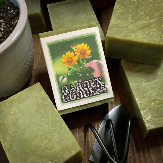 Garden Goddess ~ Gardner’s Spring Soap