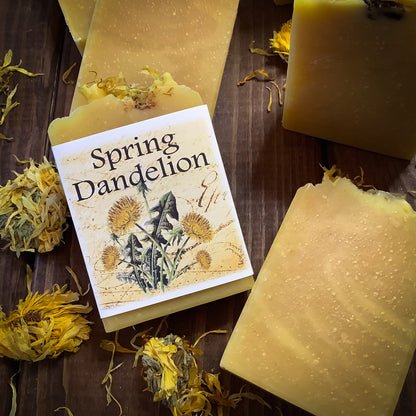 Spring Dandelion ~ Sunny Spring Soap