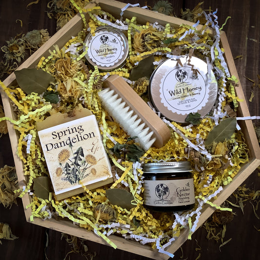 Deluxe Dandelion Honey Spring Gift Set
