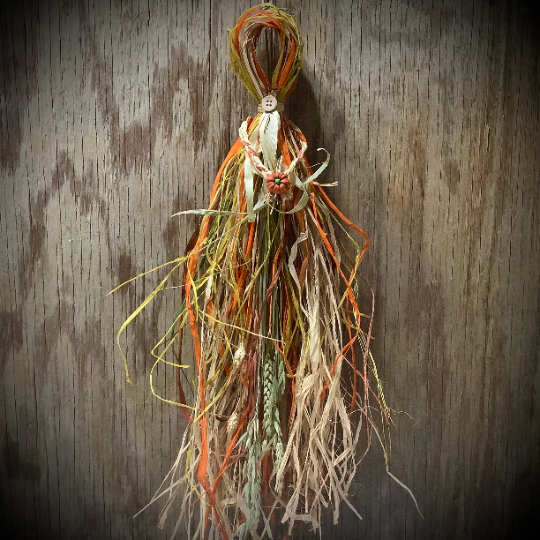 Corn Dolly Traditional Folk Art ~ Wheat Doll