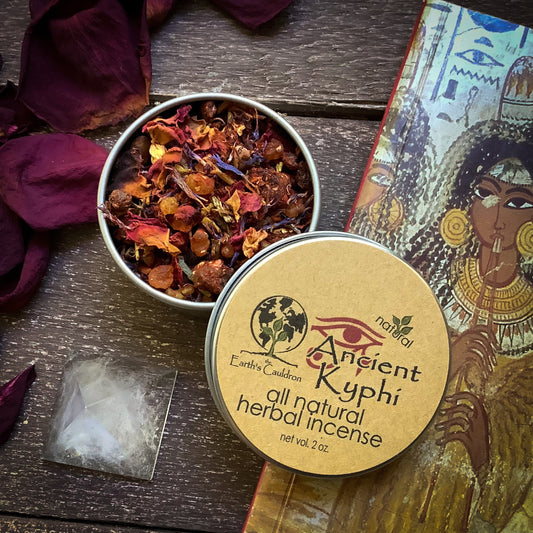 Ancient Kyphi ~ Ancient Egyptian Inspired Natural Loose Incense Blend
