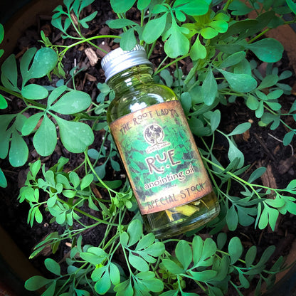 Rue ~ Protection, Strength ~ Deluxe Cauldron Potion Oil