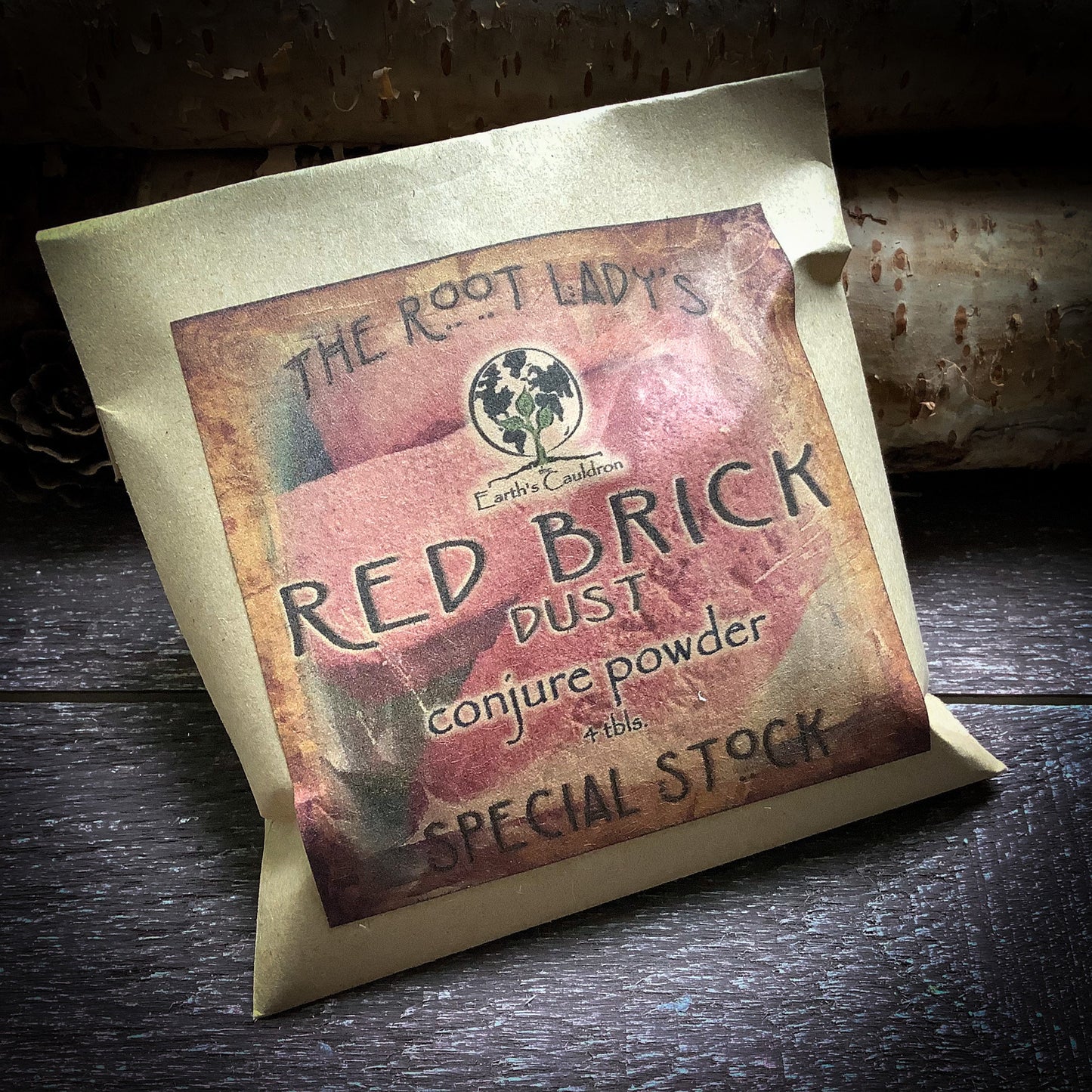 Red Brick Dust ~ Small size ~ Authentic Hand Ground Dust for Protection