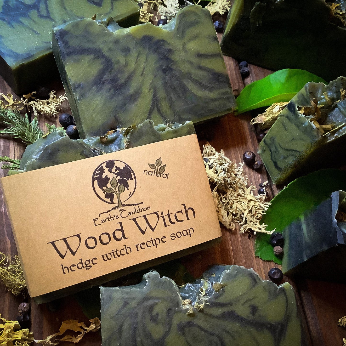 Wood Witch ~ Hedge Witch Recipe Soap