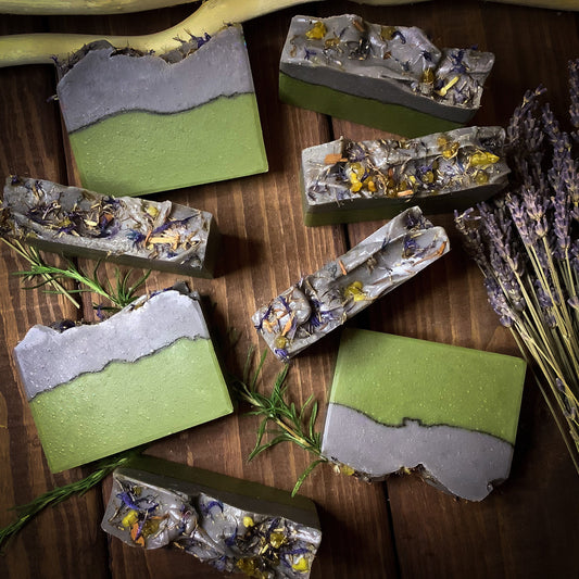 Enchanted Willow ~ Green Leaves & Water Soap