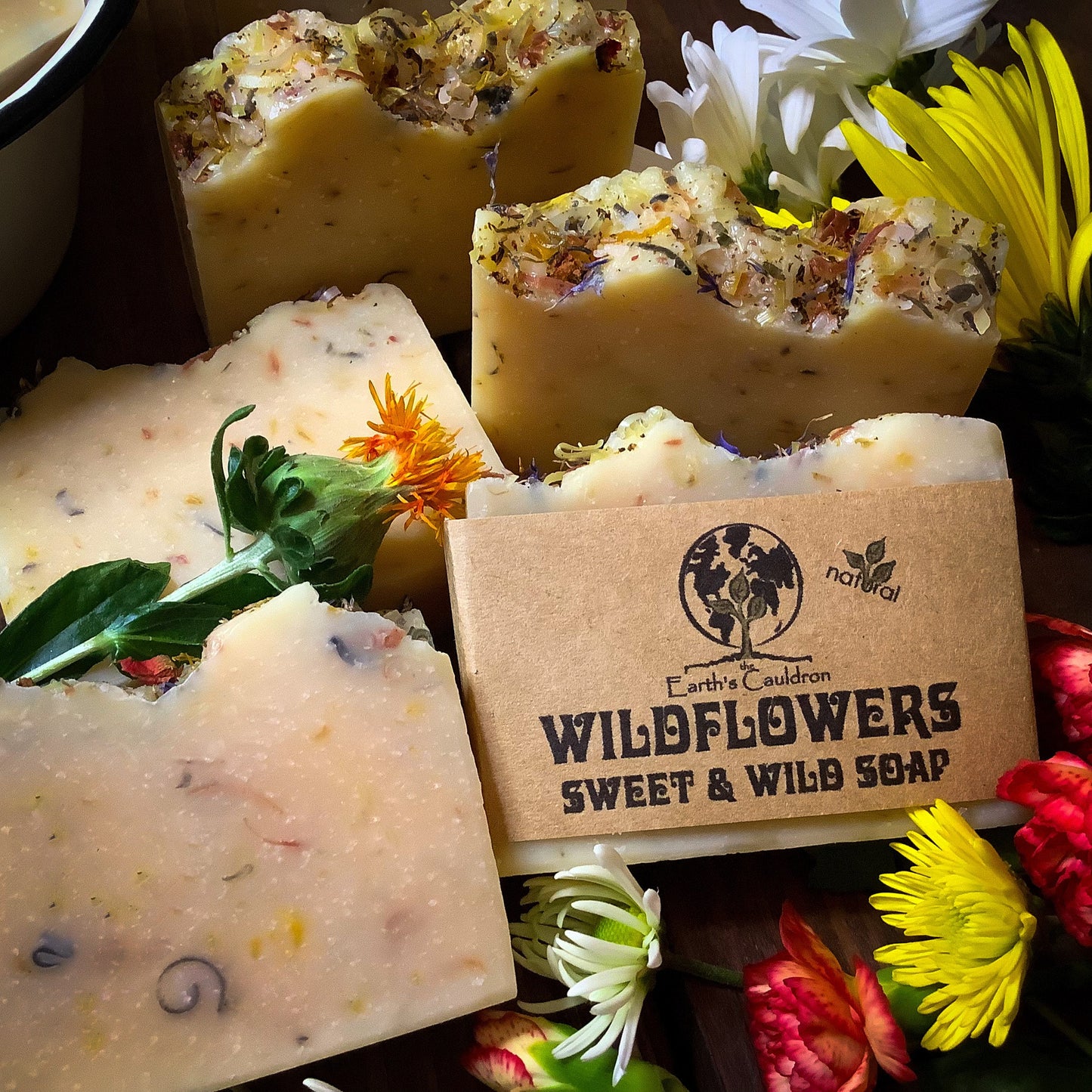 Wildflowers ~ Sweet & Wild Confetti Soap