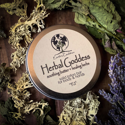 Herbal Goddess ~ Solid Lotion Bar