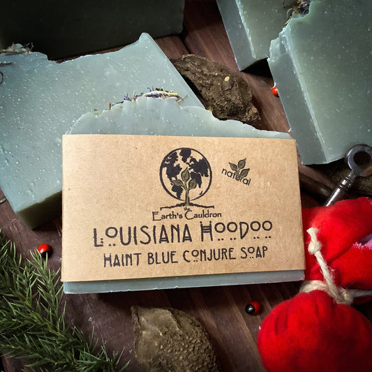 Louisiana Hoodoo ~ Haint Blue Conjure Soap
