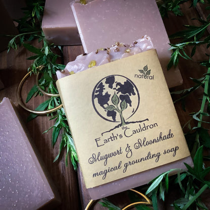 Mugwort & Moonshade ~ Magical Grounding Soap