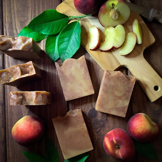 Peach Nectar ~ Earthy Fruit + Spice Soap